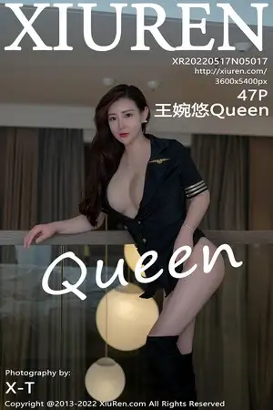 [XiuRen秀人网]No.5017_模特王婉悠Queen私房性感深蓝色制服半脱秀翘臀美腿诱惑写真47P
