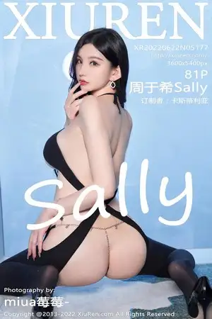 [XiuRen秀人网]No.5177_女神周于希Sally心愿旅拍性感职业装+黑色情趣服饰完美诱惑写真81P