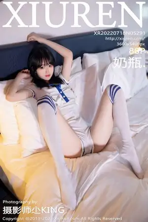 [XiuRen秀人网]No.5291_模特奶瓶性感白色水手服饰配白色长袜秀苗条身材迷人美腿写真88P