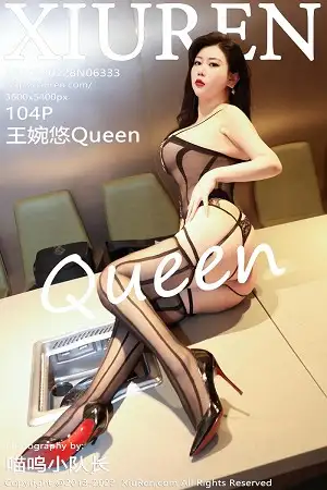 [XiuRen秀人网]No.6333_模特王婉悠Queen性感黑色轻透薄纱情趣服秀丰满身材诱惑写真104P
