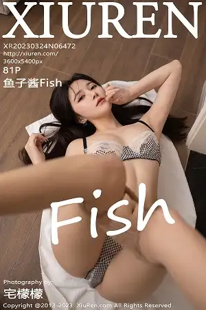 [XiuRen秀人网]No.6472_模特鱼子酱Fish性感米色上衣配灰色短裙露蕾丝内衣迷人诱惑写真81P