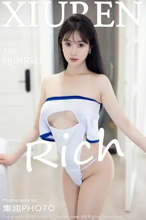[XiuRen秀人网]No.6919_模特柚琪Rich白色轻透高开叉服配原色丝袜秀惹火身材诱惑写真78P