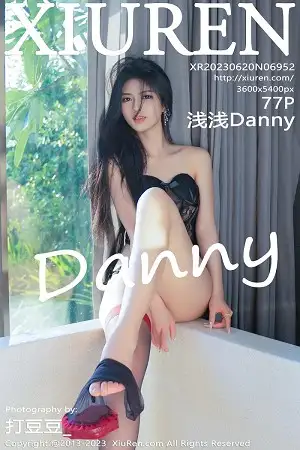 [XiuRen秀人网]No.6952_模特浅浅Danny性感黑色薄纱蕾丝情趣服饰秀丰腴身姿诱惑写真77P