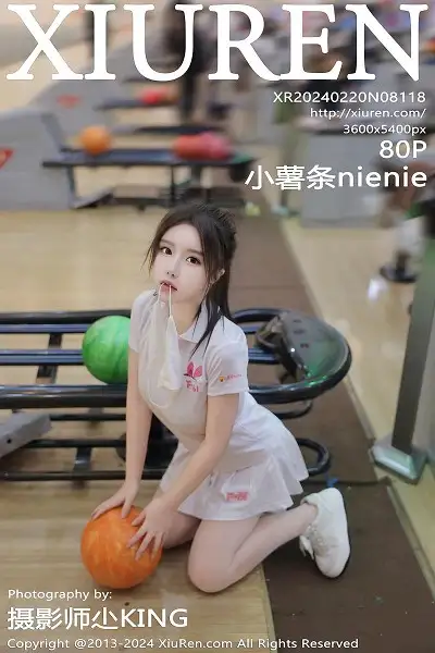 [XiuRen秀人网]No.8118_模特小薯条nienie球馆场景性感运动短裙套装秀丰腴身材诱惑写真80P