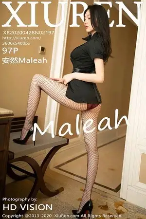 [XiuRen秀人网]No.2197_嫩模安然Maleah私房黑丝制服半脱露性感内衣火辣身材诱惑写真97P