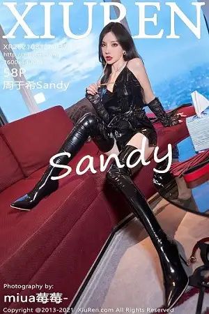 [XiuRen秀人网]No.3799_女神周于希Sandy飒爽黑皮衣半脱秀白嫩肌肤浑圆翘臀诱惑写真58P
