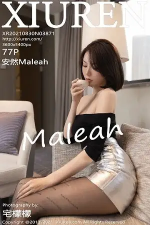 [XiuRen秀人网]No.3871_模特安然Maleah人妻主题私房半脱露超薄黑丝裤袜秀翘臀诱惑写真77P