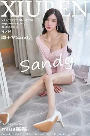 [XiuRen秀人网]No.4226_女神周于希Sandy私房粉色连身裙配超薄肉丝露蕾丝内裤诱惑写真92P