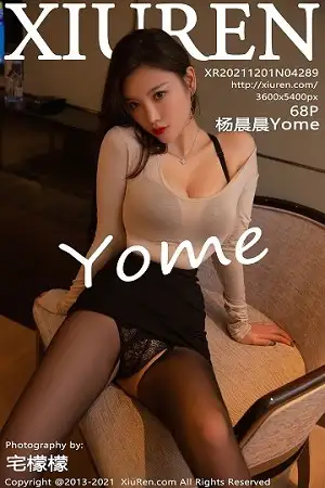 [XiuRen秀人网]No.4289_女神杨晨晨Yome浅色轻纱上衣配开档黑丝秀完美身材诱惑写真68P