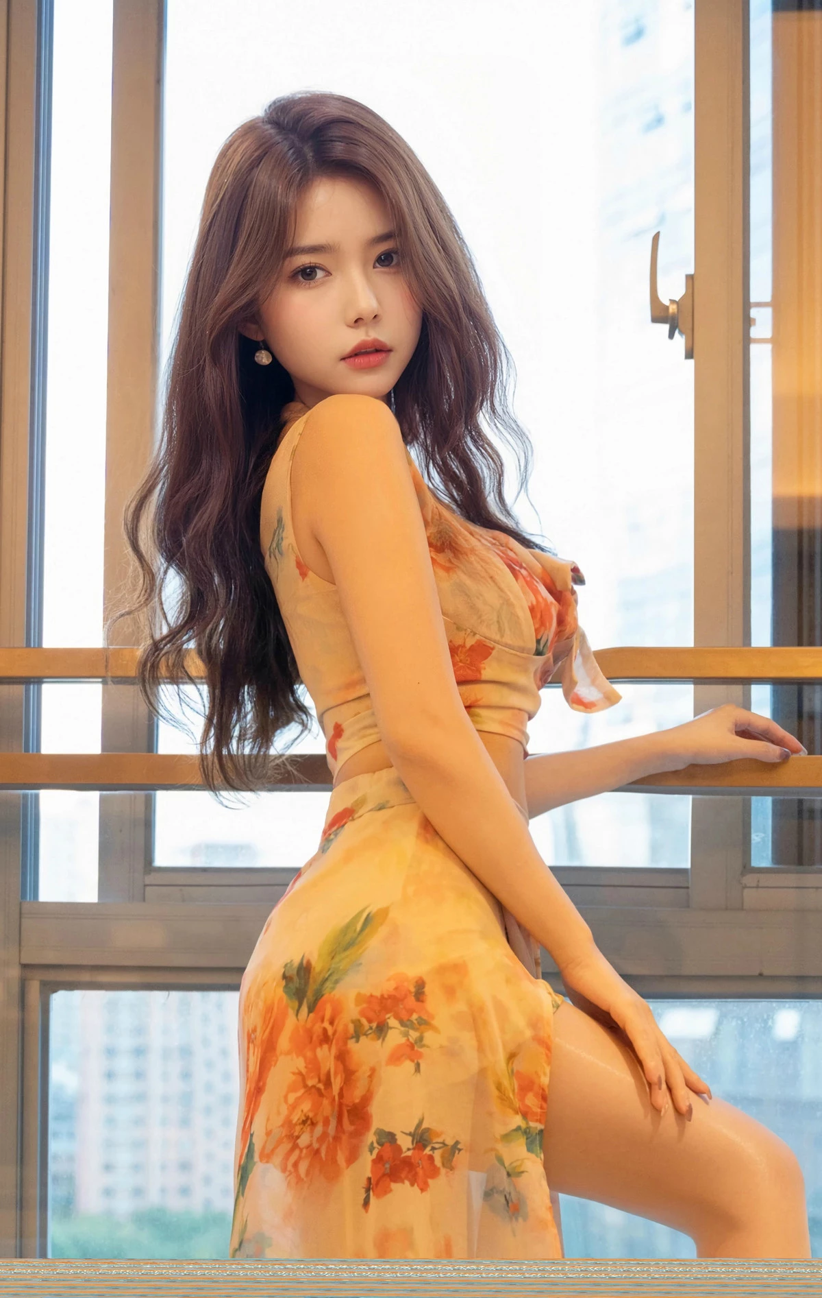 2kmn.vip_[XiuRen秀人网]No.9792_模特拍黄瓜girl性感碎花长裙配超薄肉丝秀曼妙身姿完美诱惑写真77P