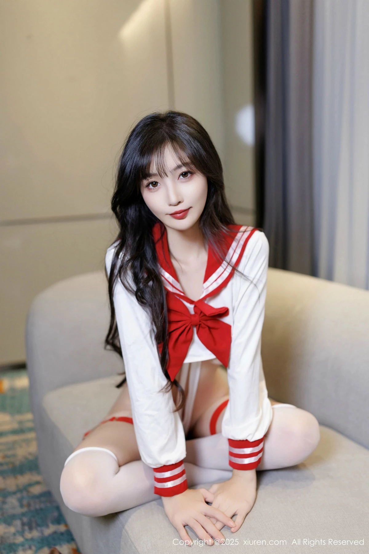 2kmn.vip_[XiuRen秀人网]No.9800_模特林星阑性感白色高叉连体内衣+蕾丝内衣秀曼妙身材诱惑写真84P