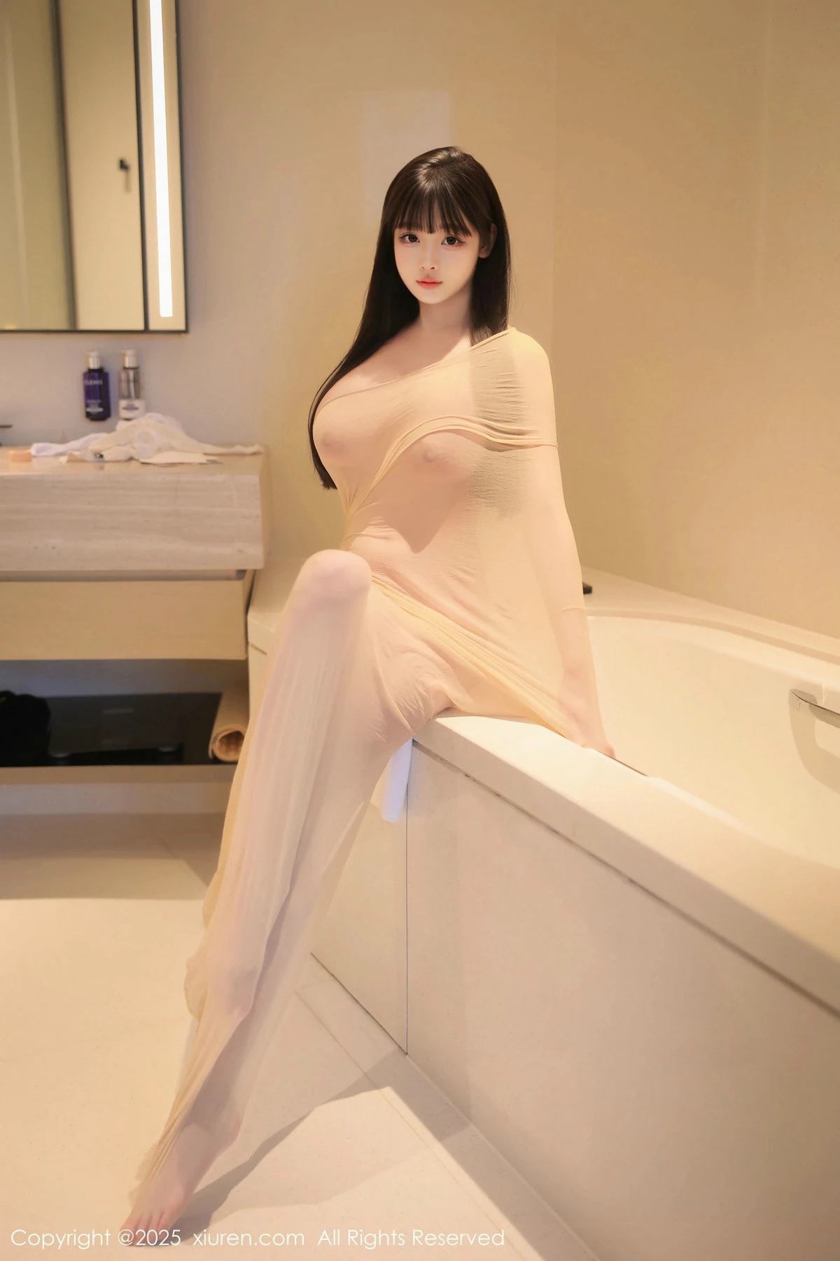 2kmn.vip_[XiuRen秀人网]No.9825_新人模特余安安性感超薄原色丝袜连体衣秀凹凸身材惹火诱惑写真83P