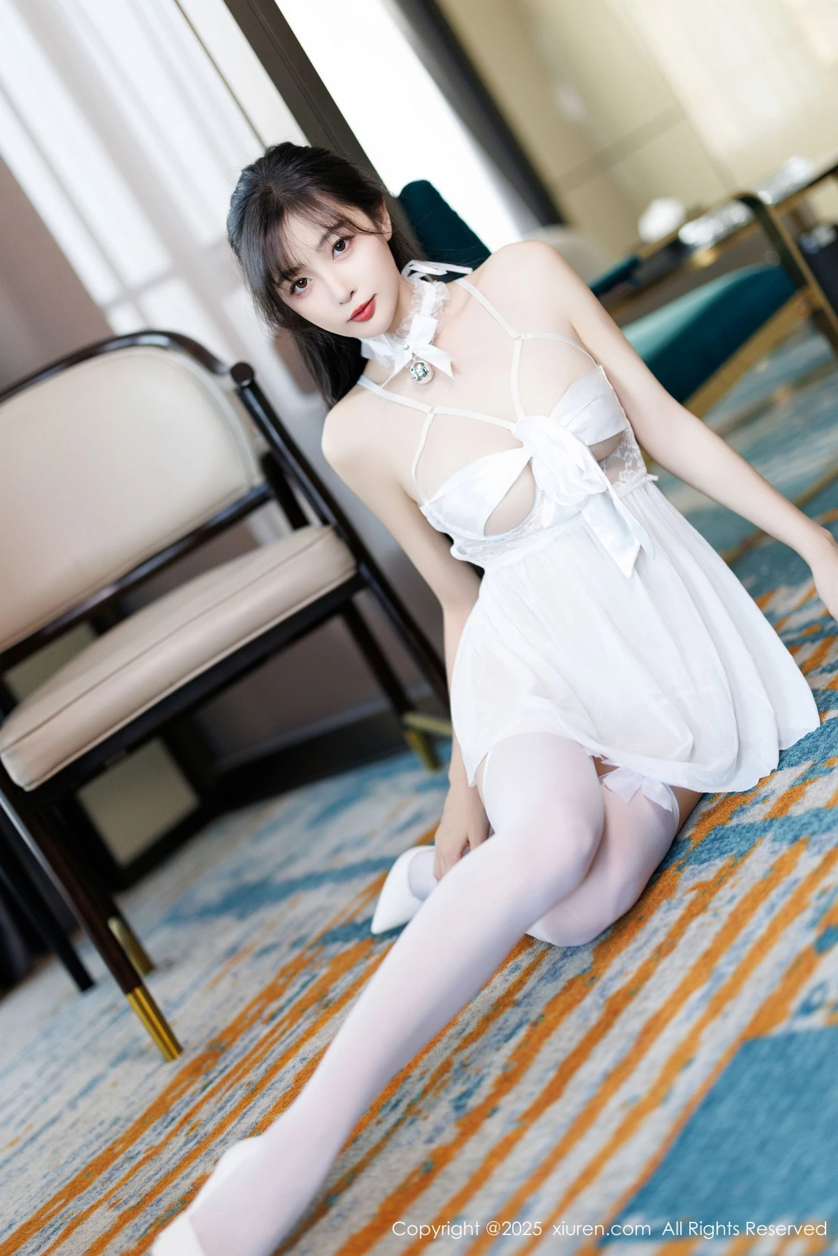 2kmn.vip_[XiuRen秀人网]No.9863_模特林星阑性感浅色连衣短裙+白色情趣内衣秀曼妙身姿诱惑写真83P