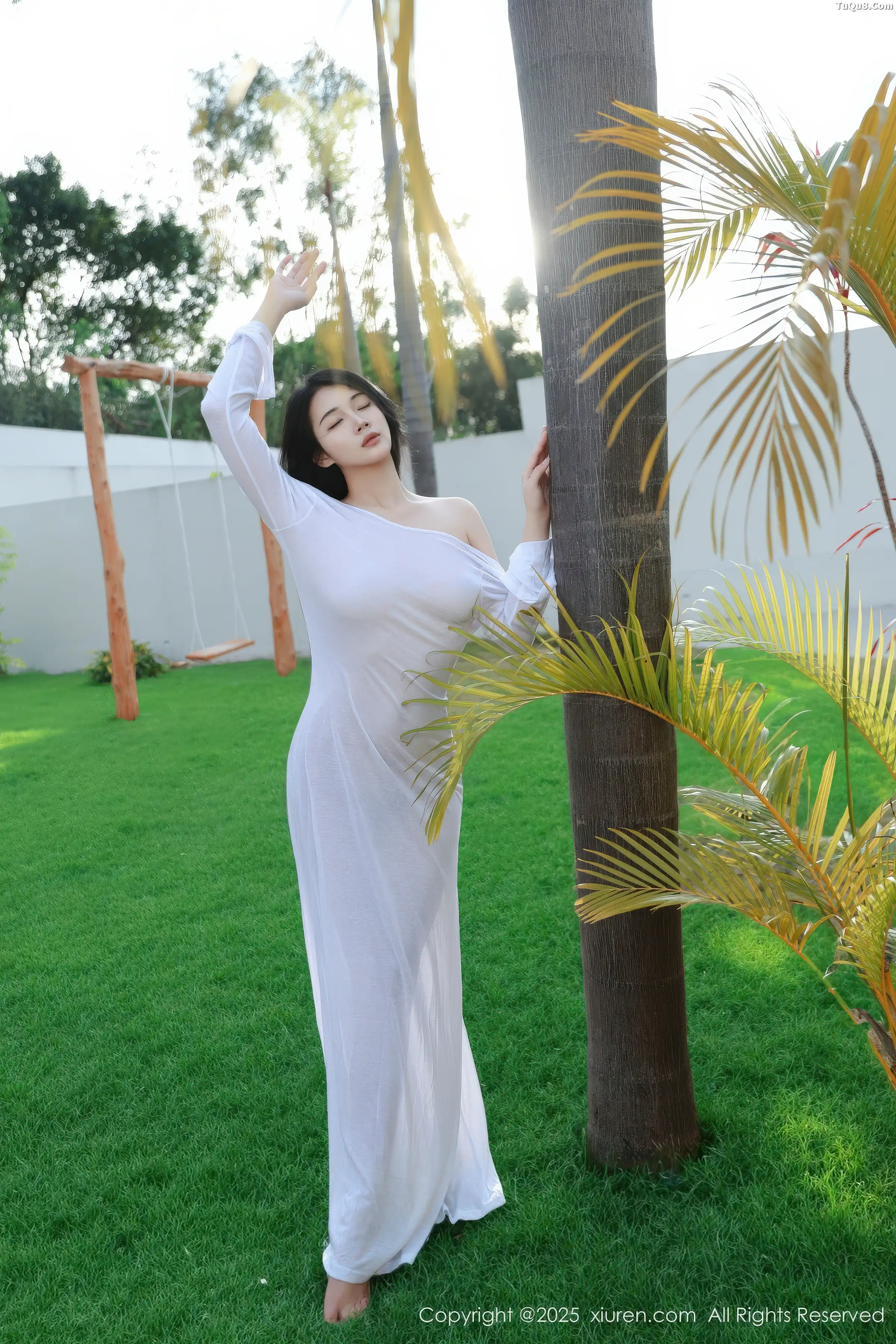 2kmn.vip_[XiuRen秀人网]No.11129_模特南乔泳池场景性感白色连衣裙湿身秀完美身材撩人诱惑写真82P
