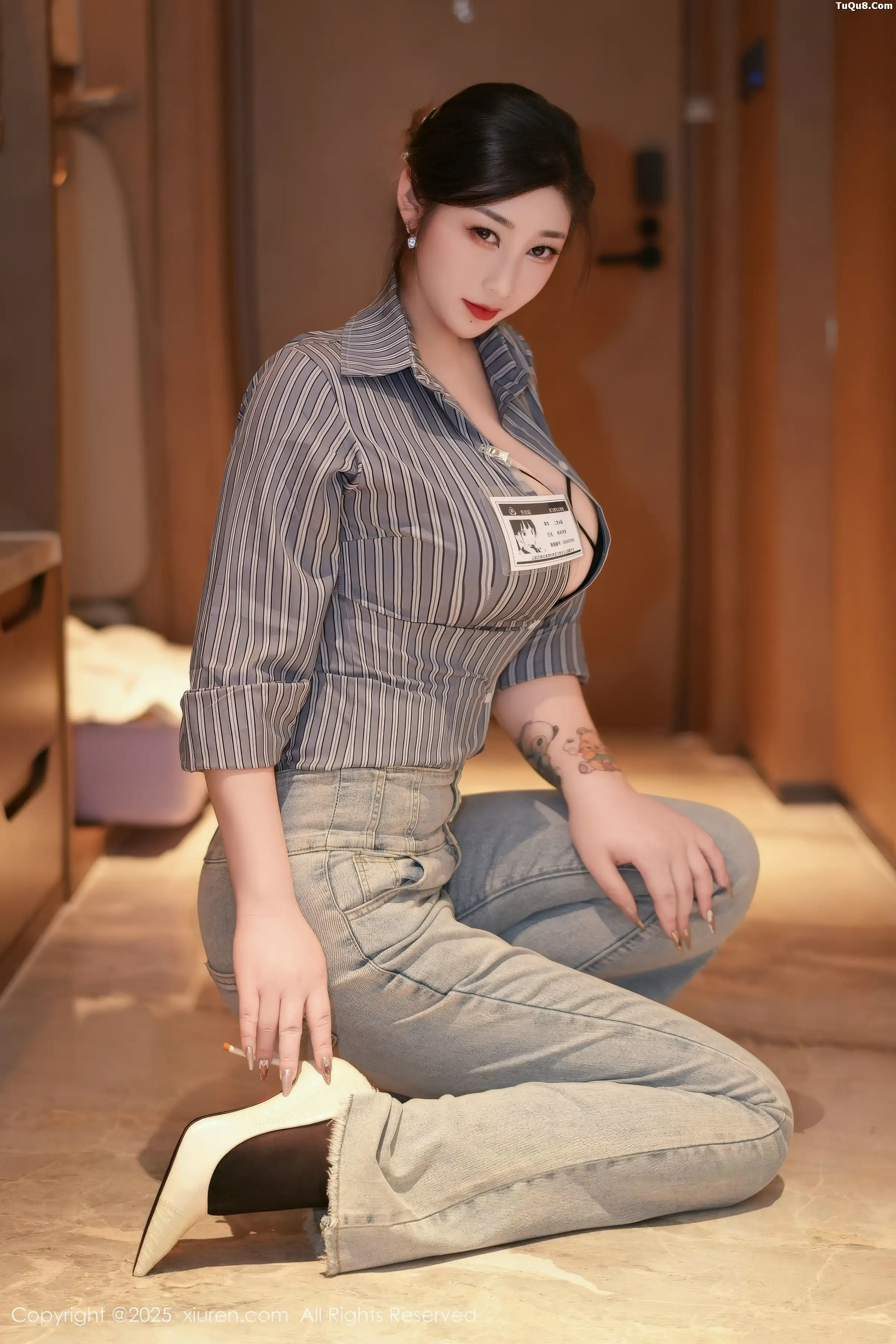 2kmn.vip_[XiuRen秀人网]No.11128_女神妲己_Toxic性感黑色情趣内衣配超薄黑丝秀丰满身材诱惑写真72P