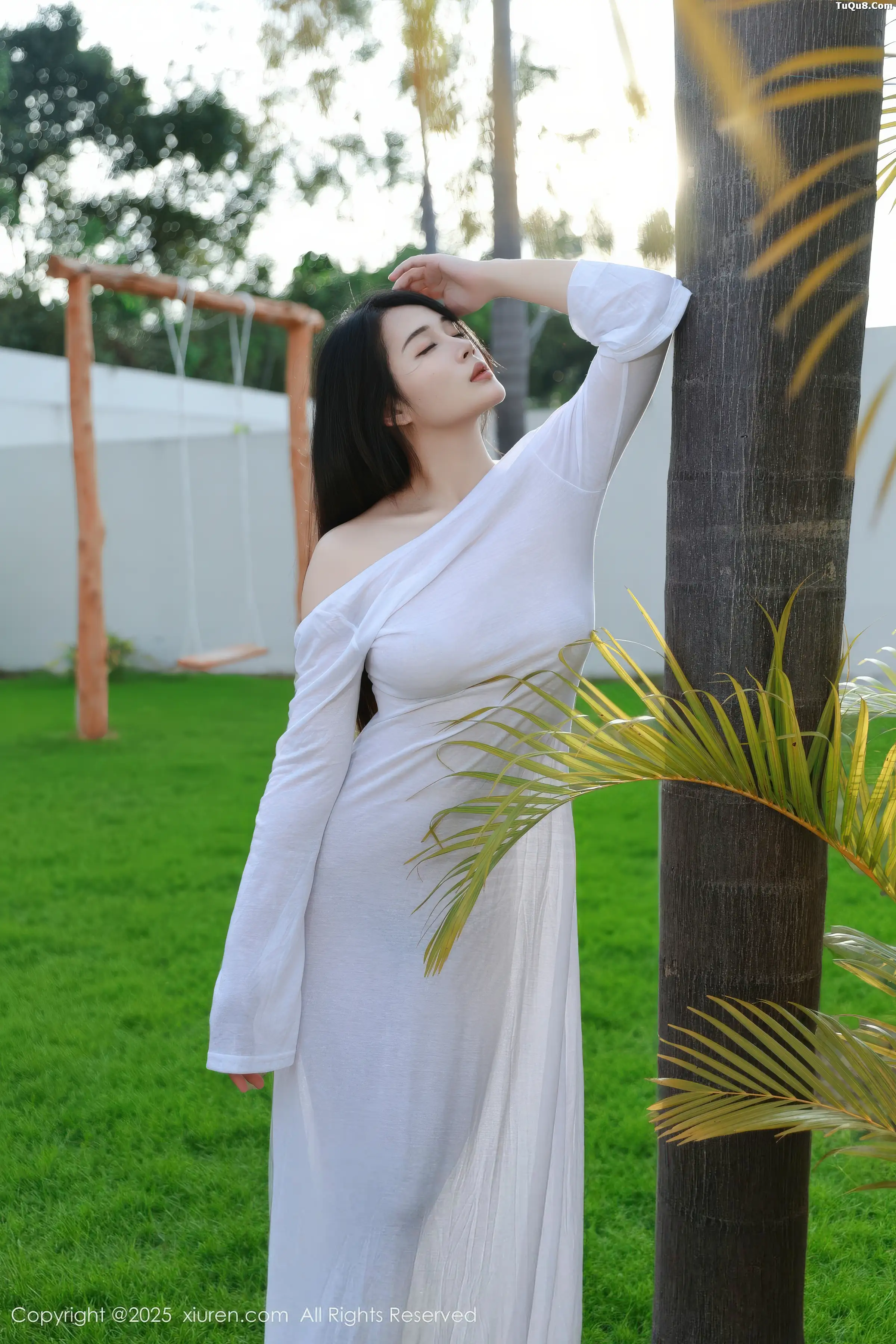 2kmn.vip_[XiuRen秀人网]No.11129_模特南乔泳池场景性感白色连衣裙湿身秀完美身材撩人诱惑写真82P