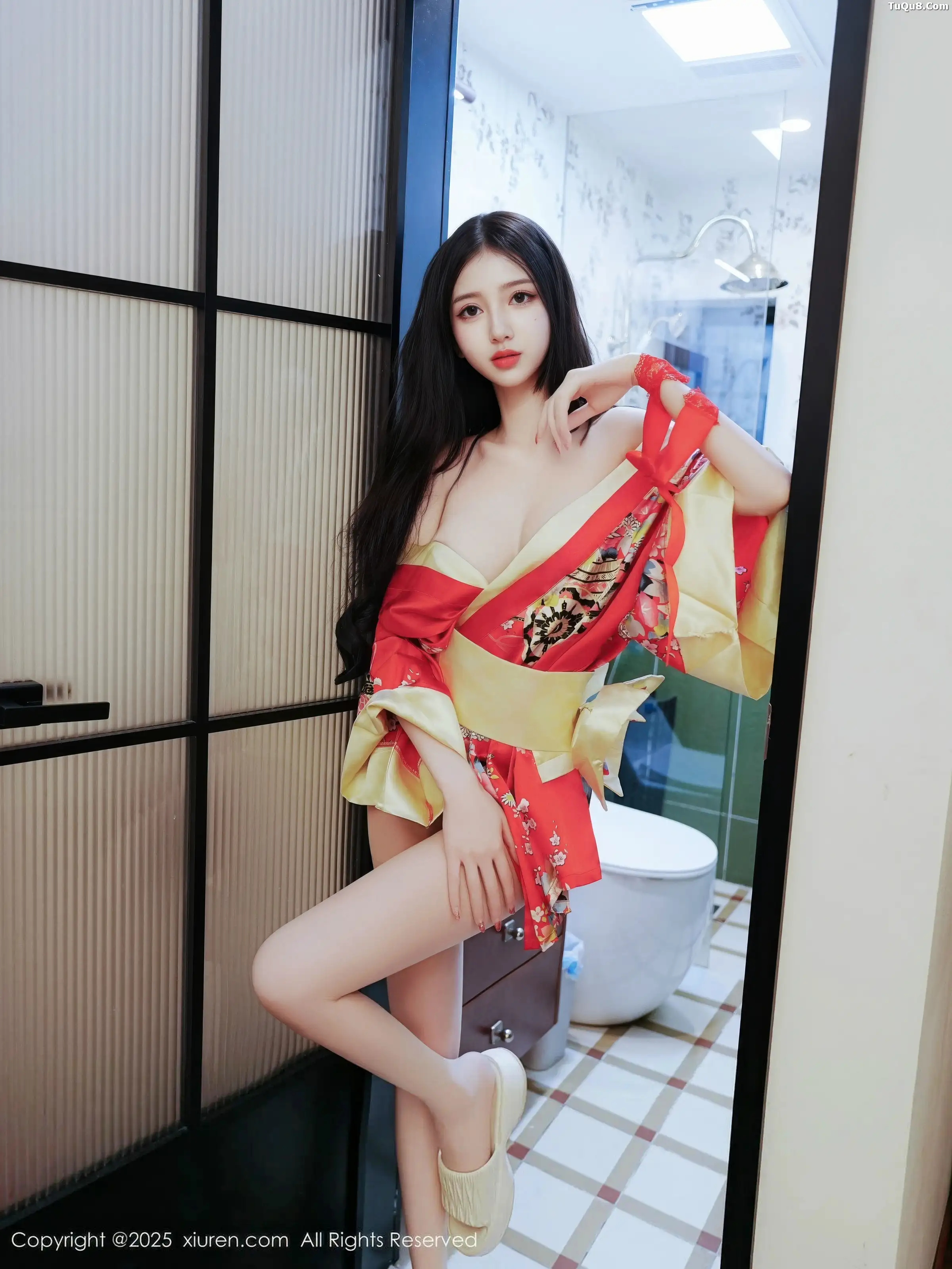 2kmn.vip_[XiuRen秀人网]No.11155_模特白小蝶性感红色连衣短裙配超薄白丝秀完美曲线撩人诱惑写真59P