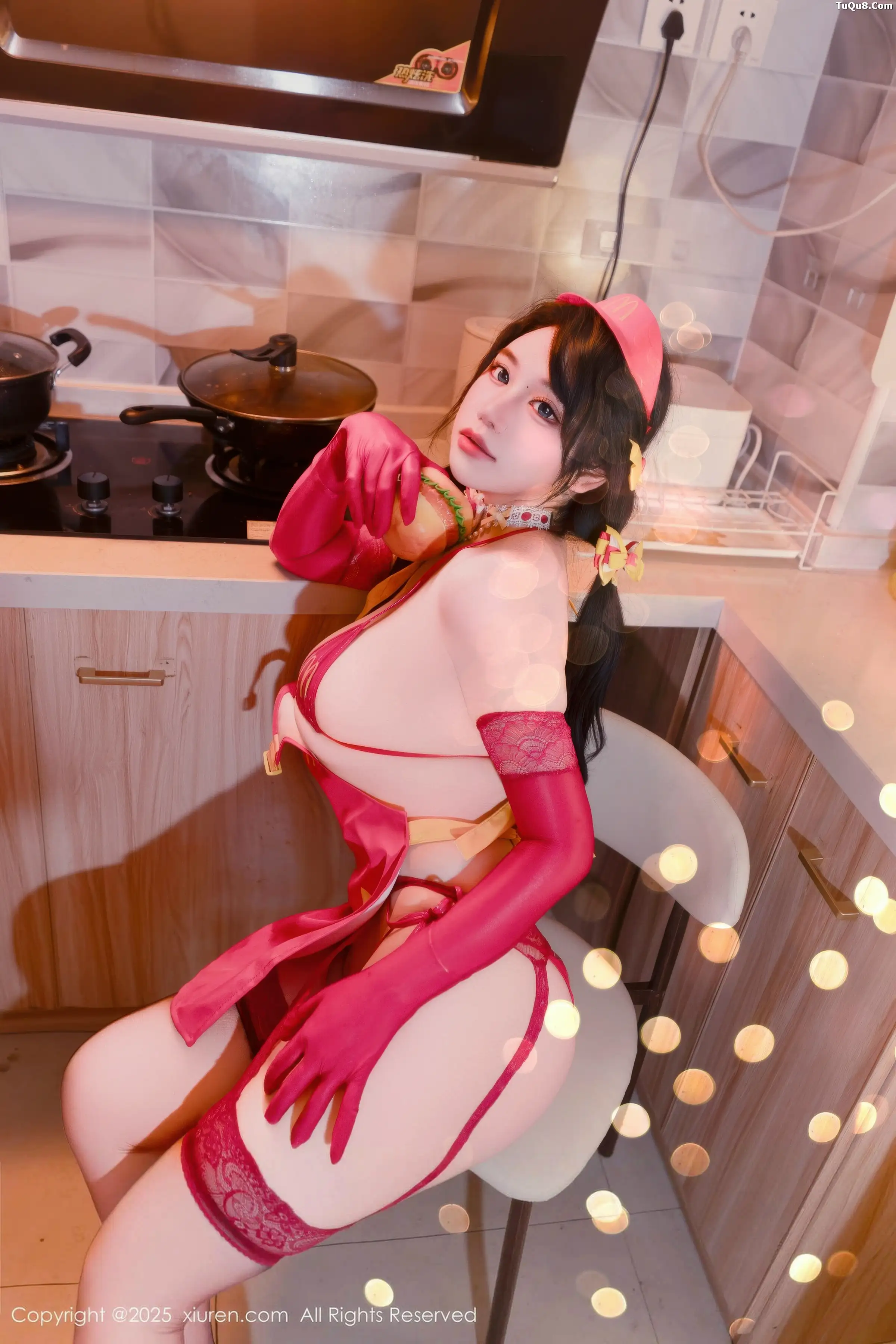 2kmn.vip_[XiuRen秀人网]No.11154_模特汐汐爱吃草莓性感红色情趣内衣配红丝吊袜秀惹火身材诱惑写真78P