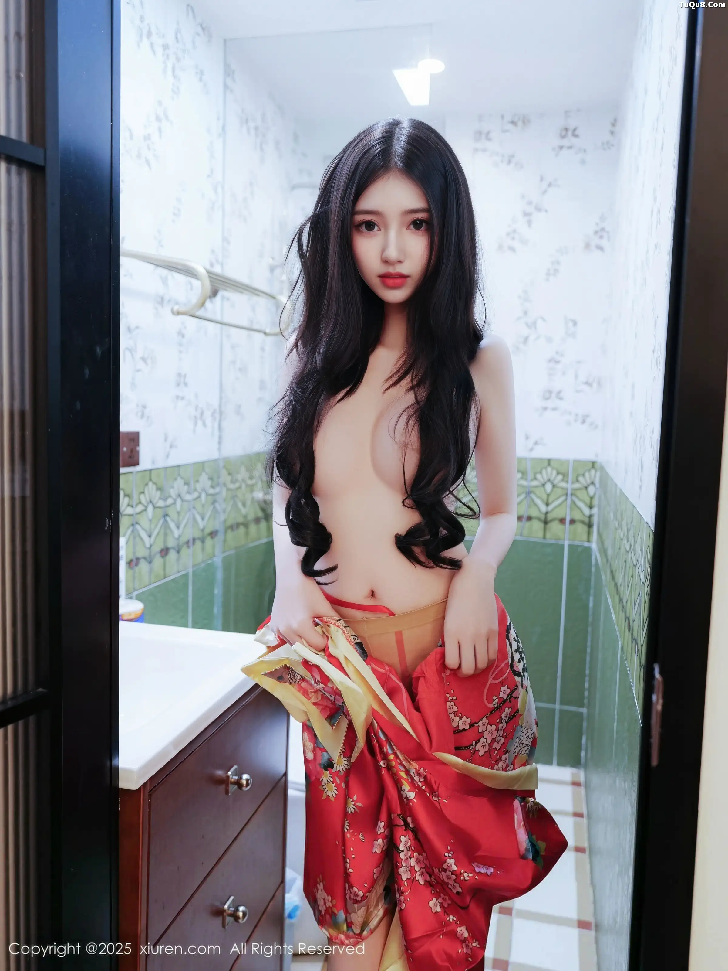 2kmn.vip_[XiuRen秀人网]No.11155_模特白小蝶性感红色连衣短裙配超薄白丝秀完美曲线撩人诱惑写真59P