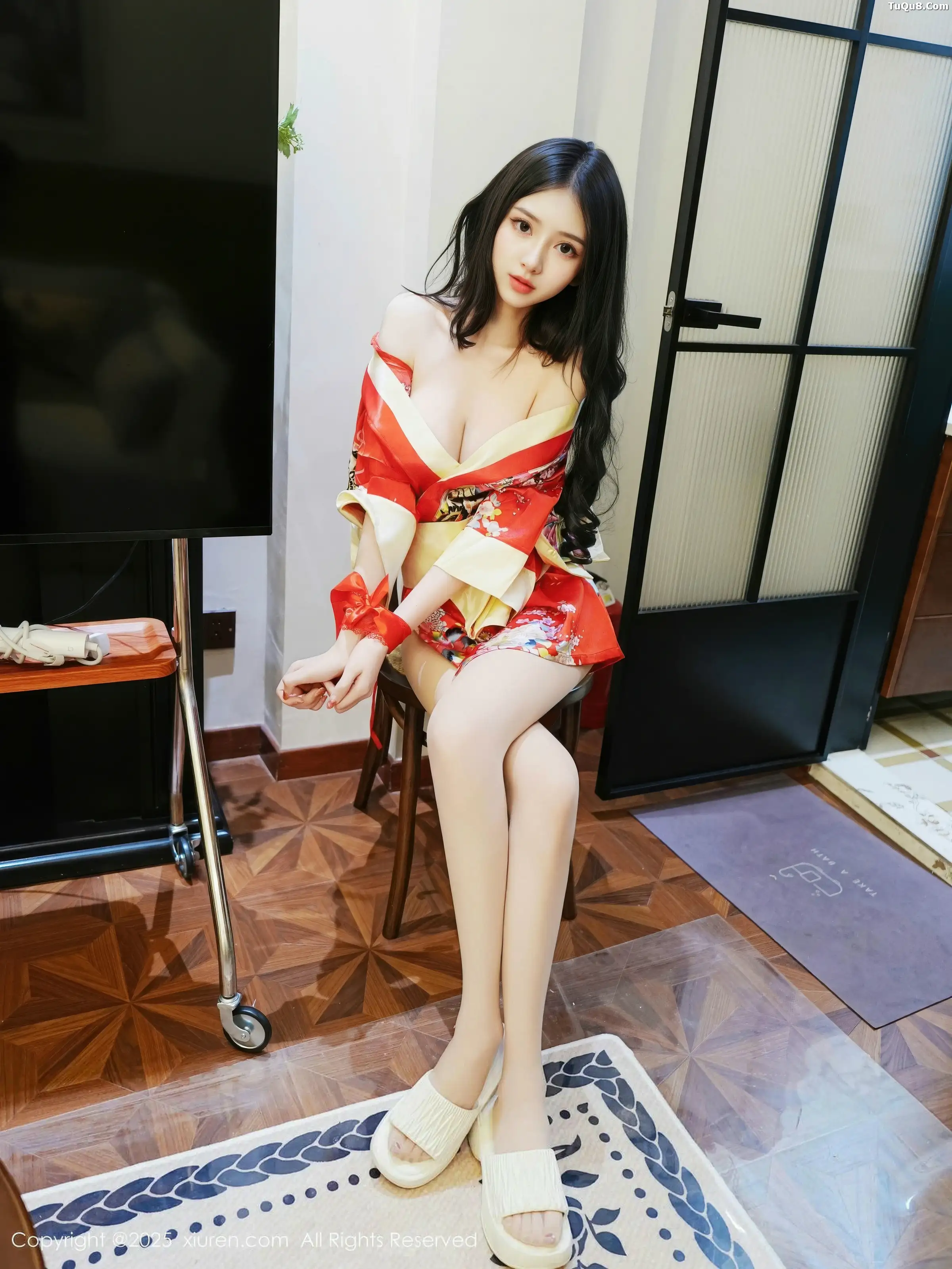 2kmn.vip_[XiuRen秀人网]No.11155_模特白小蝶性感红色连衣短裙配超薄白丝秀完美曲线撩人诱惑写真59P