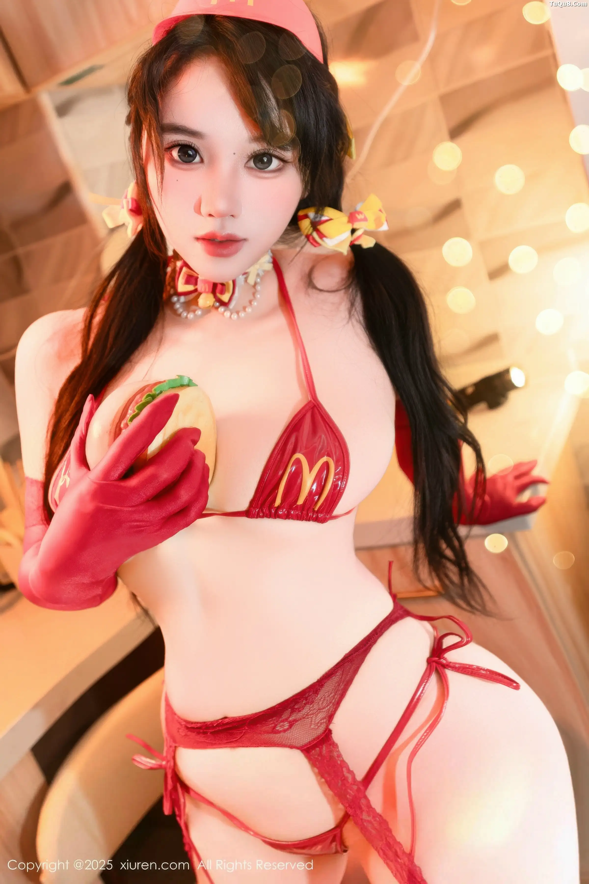 2kmn.vip_[XiuRen秀人网]No.11154_模特汐汐爱吃草莓性感红色情趣内衣配红丝吊袜秀惹火身材诱惑写真78P