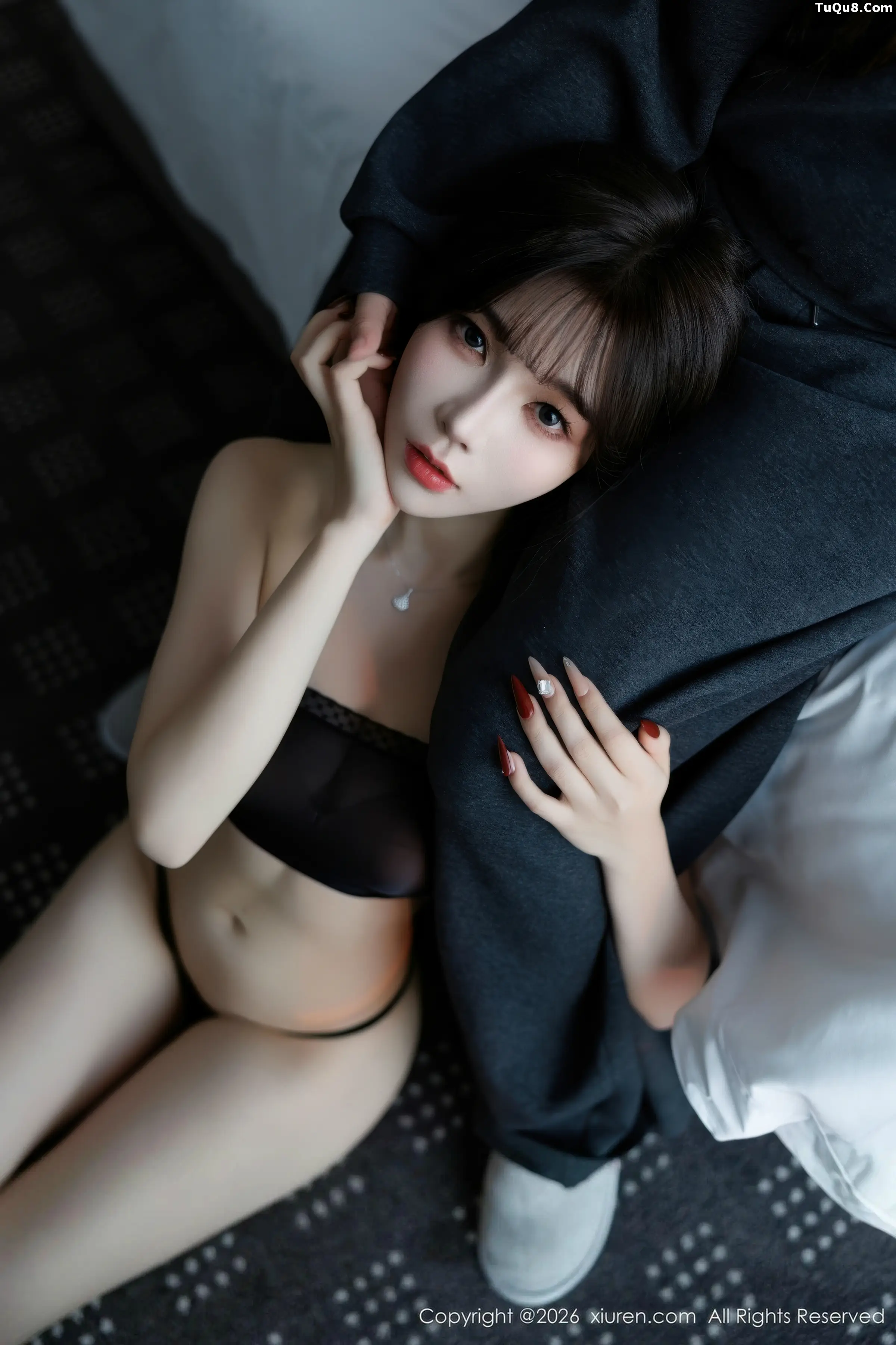 2kmn.vip_[XiuRen秀人网]No.11314_女神莉芝荔枝性感黑色情趣内衣配超薄肉丝秀完美身材诱惑写真77P