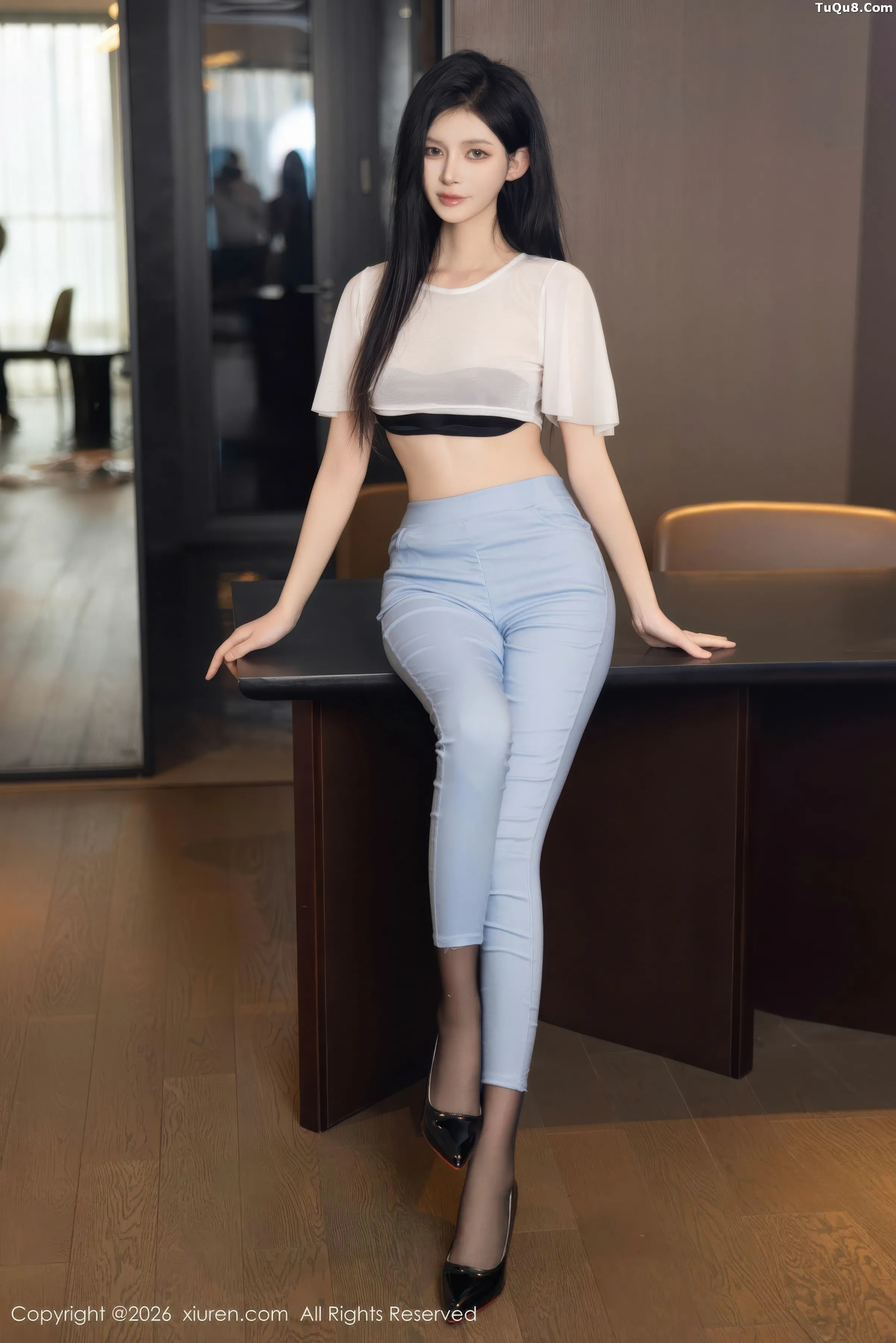 2kmn.vip_[XiuRen秀人网]No.11318_模特沈如斯性感黑色情趣内衣配超薄黑丝秀曼妙身姿迷人诱惑写真66P