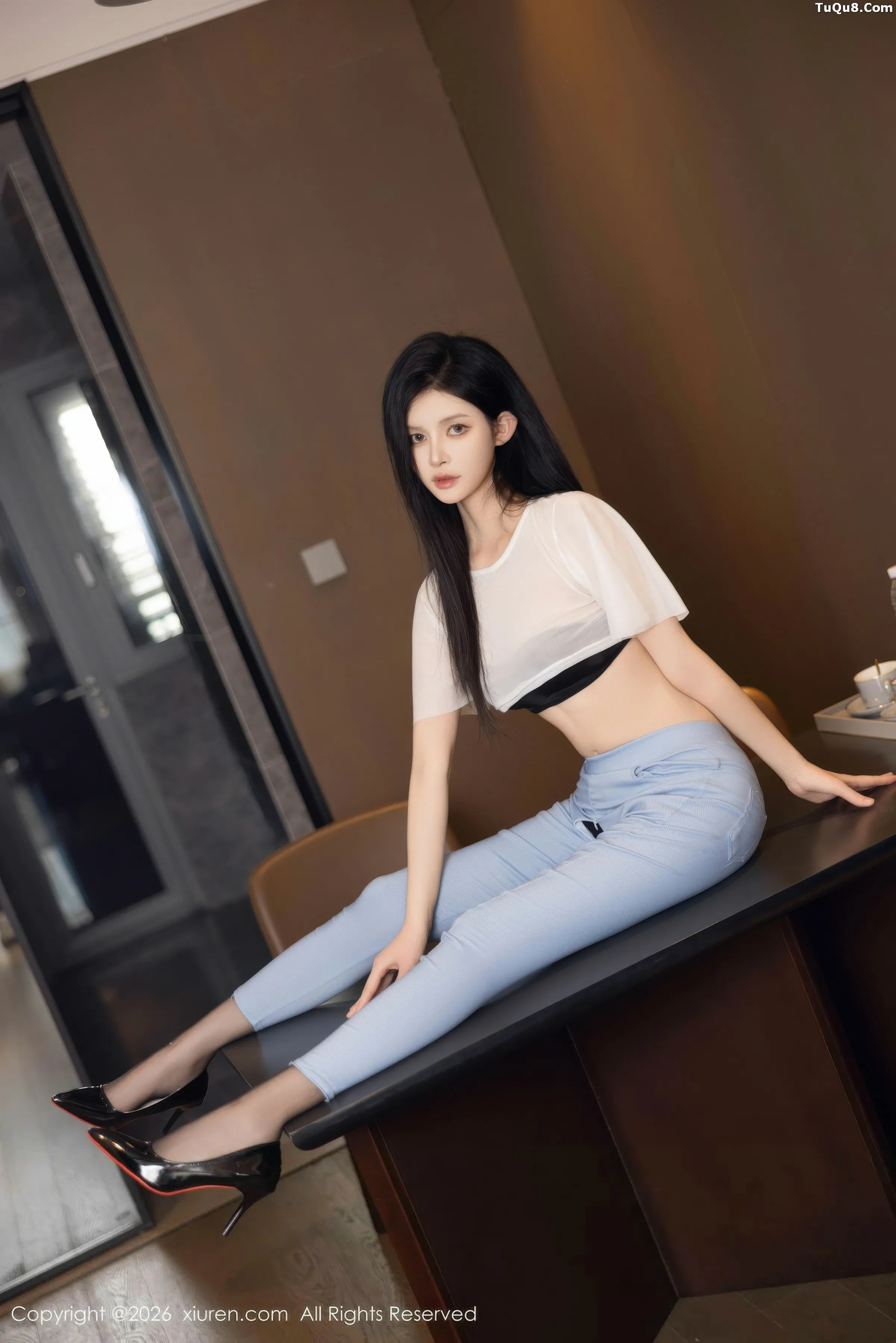 2kmn.vip_[XiuRen秀人网]No.11318_模特沈如斯性感黑色情趣内衣配超薄黑丝秀曼妙身姿迷人诱惑写真66P