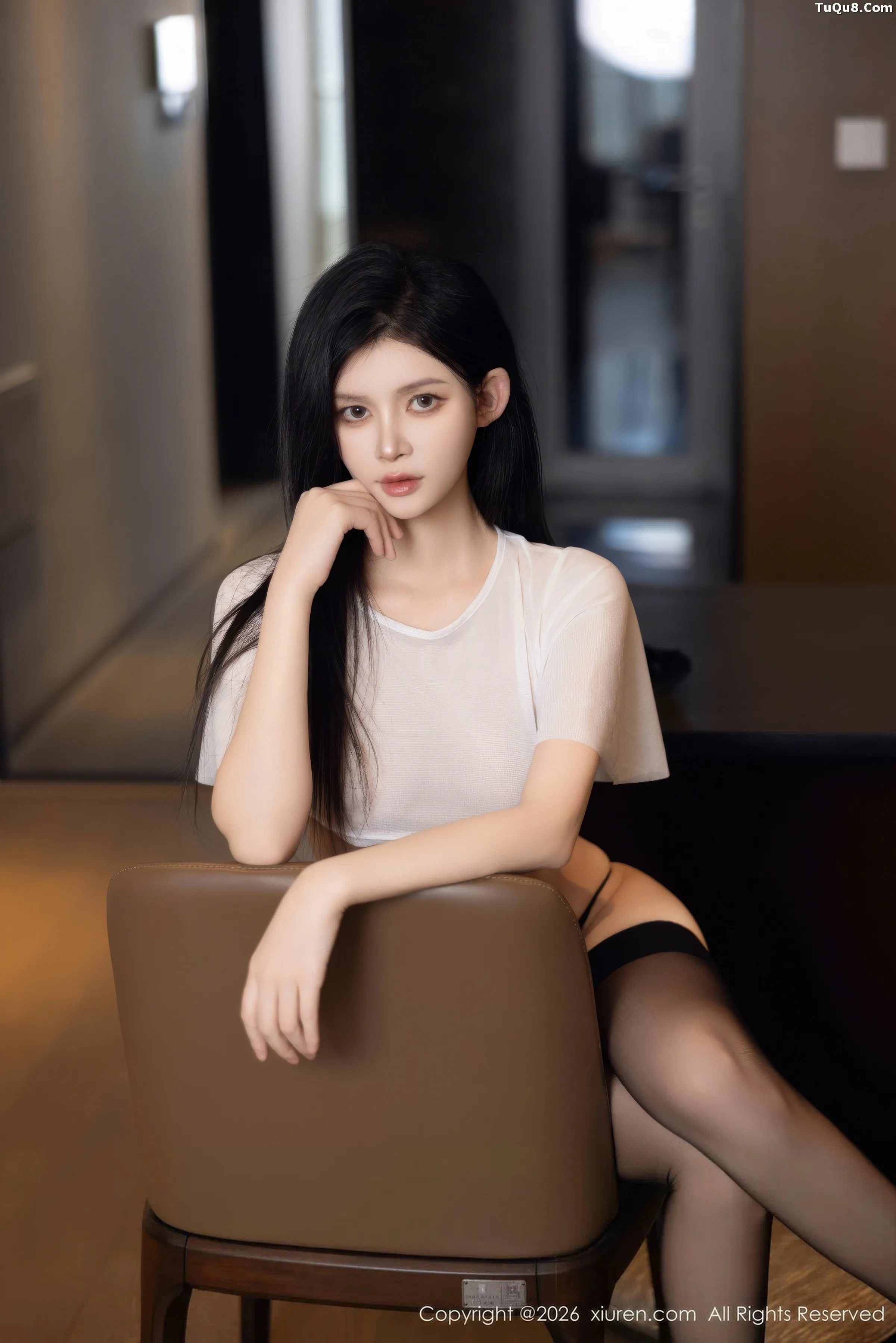 2kmn.vip_[XiuRen秀人网]No.11318_模特沈如斯性感黑色情趣内衣配超薄黑丝秀曼妙身姿迷人诱惑写真66P