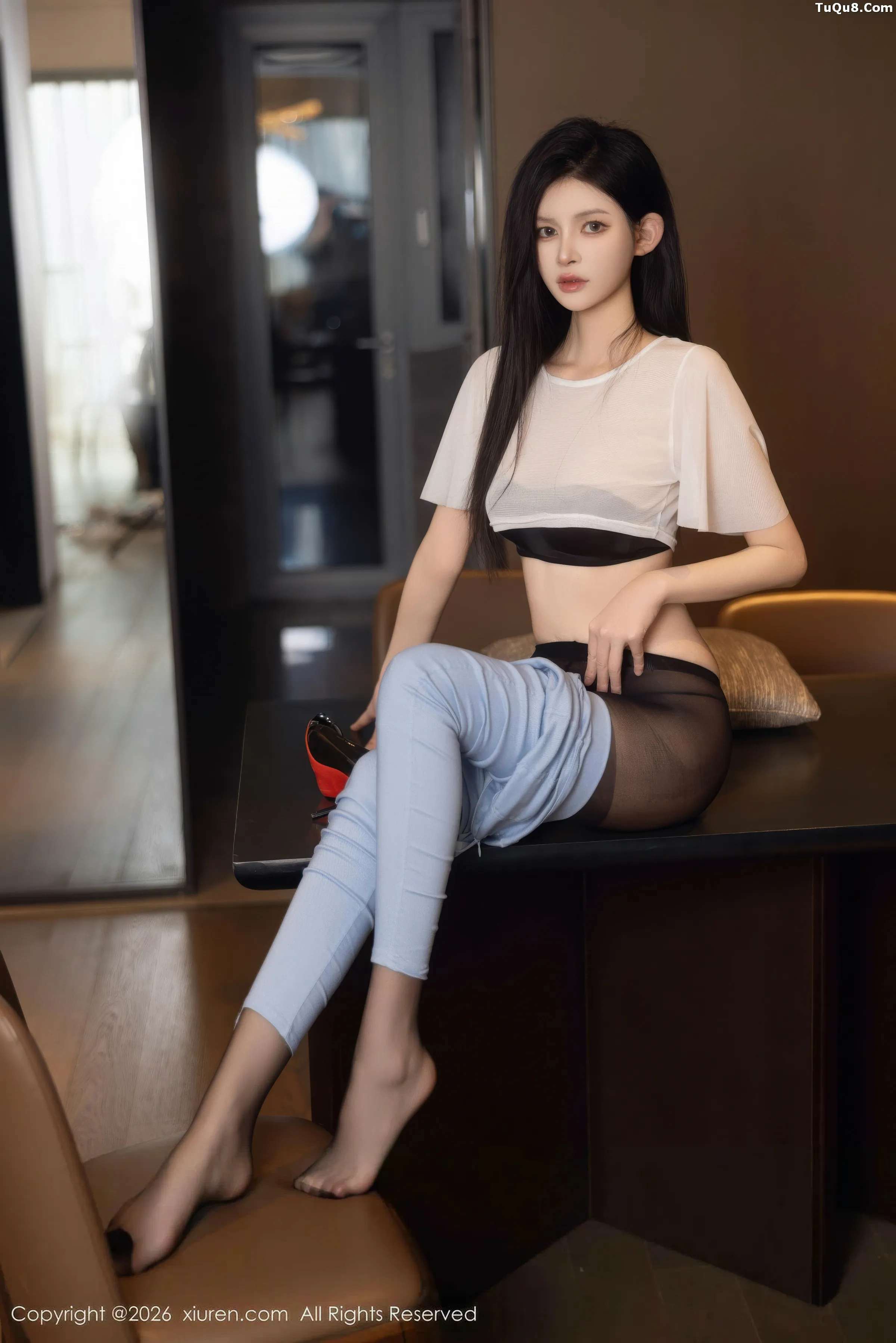 2kmn.vip_[XiuRen秀人网]No.11318_模特沈如斯性感黑色情趣内衣配超薄黑丝秀曼妙身姿迷人诱惑写真66P